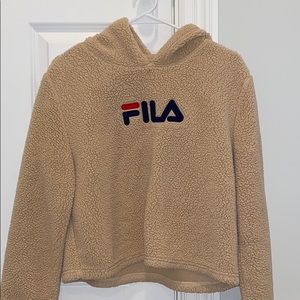 Fila Cropped Hoodie